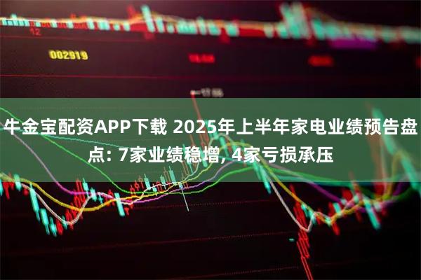 牛金宝配资APP下载 2025年上半年家电业绩预告盘点: 7家业绩稳增, 4家亏损承压